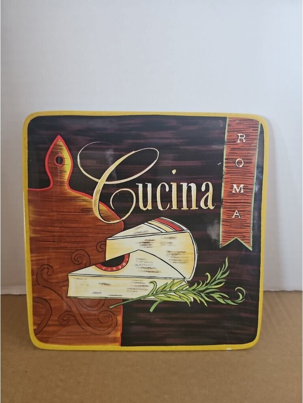 Pier 1 Imports Cucina Roma Decorative Ceramic Plate
